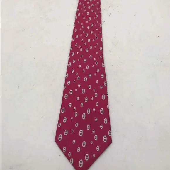 HERMES Men's Silk NECKTIE Tie 100% silk authentic.￼ - Picture 3 of 6